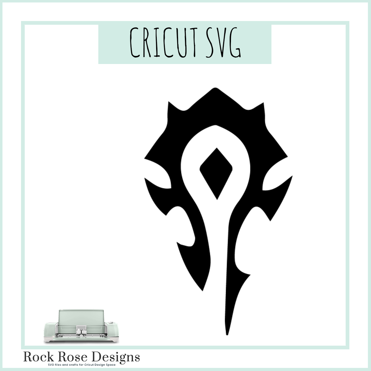World of Warcraft Horde – SVG FILE Rock Rose Designs – Rock Rose Designs